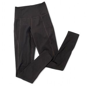 Girlfriend Collective Sz XS Black Full Length Leggings